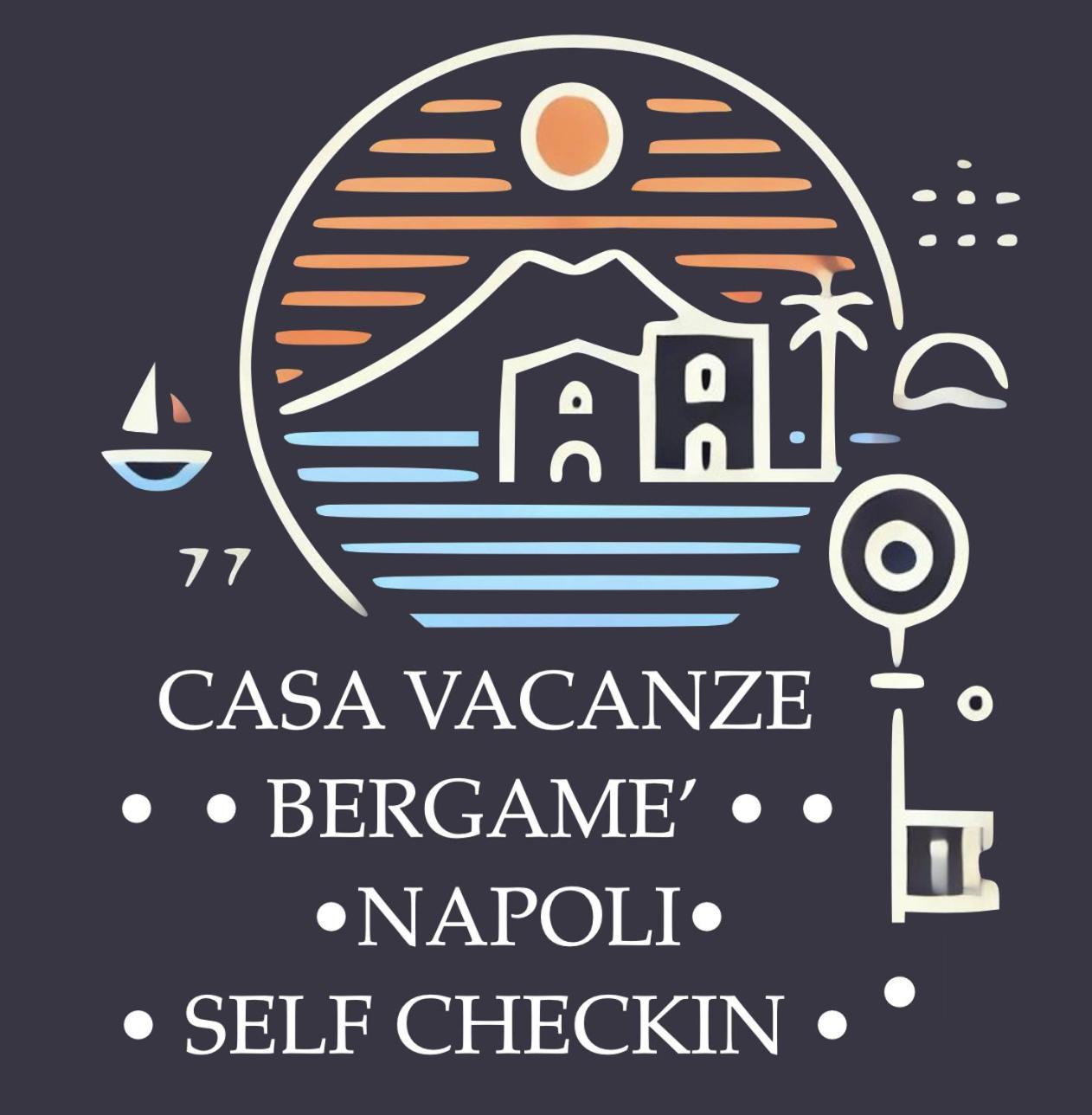 Casa Vacanze Bergame Villa Наполи Екстериор снимка